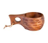 Tasse en bois: finition naturelle robuste, récipient à boire artisanal | Coupe d'eau créative pour chocolat chaud, infusions à base de, café au lait glacé, salle à manger informe