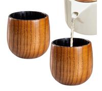 Tasse en bois | Tasse à l'ancienne, tasse à café rustique, verres à whisky, pour café, vin, bourbon, bière, boissons, hommes, papa, anniversaire, maison, bureau, restaurant, bar