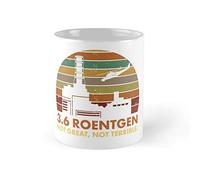 Tasse En Céramique 36 Roentgen Pas Terrible Ni Excellent Centrale Nu ire De Tchernobyl Idée Mug En Céramique Porcelaine Tasses De Café Pour Fête Lait Ami