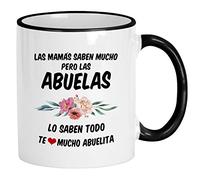 Tasse En Céramique Abuela En Espagnol Regalos Para Abuela Las Porcelaine Mug Thé Humour Tasses De Café Pour Collègue Latte Frère