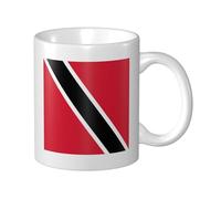 Tasse en céramique avec drapeau de Trinidad Tobago, tasse à café élégante pour la maison et le bureau, 325 ml