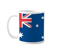 Tasse en céramique avec drapeau national de l'Australie - Motif Pays Océanie