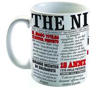 Tasse en céramique blanche "Journal d'anniversaire" - Édition Spéciale 18 Ans Ami