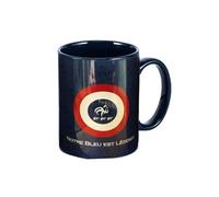 Tasse en céramique bleue FFF