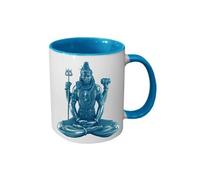 Tasse en céramique Bleue Shiva by Cbkreation