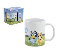 Tasse en céramique Bluey et Bingo modèle mug bol de petit-déjeuner 325 ml pour enfants