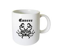 Tasse en céramique Cancer Cbkreation Blanc G