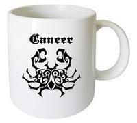 Tasse en céramique Cancer Cbkreation Blanc G