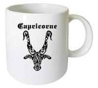 Tasse en céramique Capricorne Cbkreation Blanc G