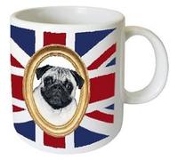 Tasse en céramique Carlin UK by Cbkreation Bleu G