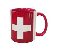 CBKREATION Tasse en céramique Confédération Suisse by Cbkreation Dim : H.9.5 cm Diam 8 cm