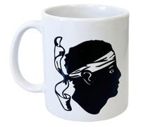 CBKREATION Tasse en céramique Corse par Cbkreation Dim : H.9.5 cm Diam 8 cm