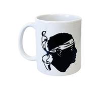 CBKREATION Tasse en céramique Corse par Cbkreation Dim : H.9.5 cm Diam 8 cm