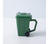 Tasse en céramique créative Poubelle en céramique Tasses à café de bureau Drôle de tasse à café, Vert