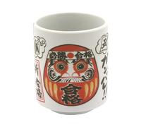 Tasse en céramique de style japonais 300 ml - Passe au micro-ondes - Peut être utilisée pour la maison, le bureau, les tasses à thé - Prière