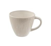 Tasse en céramique en relief en forme d'arbre de 340 ml - Ustensiles de boisson personnalisés de grande capacité - Motif arbre - Blanc