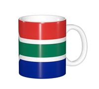 Tasse en céramique imprimée drapeau de l'Afrique du Sud - Tasse à café de grande capacité - Tasse à eau créative