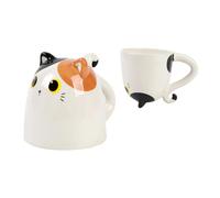 Tasse en céramique iTotal Cat Blanc TU