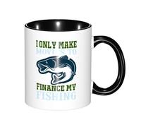 Tasse en Céramique Je Ne Fais des Films Que pour Financer Ma Pêche. Drôle Saint Valentin Tasses À Café Original Cadeau d'anniversaire Mug 11Oz
