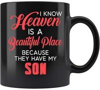 Tasse En Céramique Je Sais Que Le Paradis Est Magnifique Porcelaine Mug Thé Décoratifs Coffee Mugs Pour Ami Lait Frère