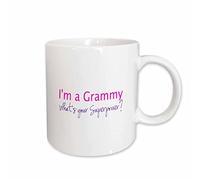 Tasse En Céramique Je Suis Une Grammy. Quel Est Ton Superpouvoir ? Roses Rétro Tasses À Café En Céramique Minimaliste Tasses À Café Pour Lait Boissons Homme