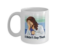 Tasse En Céramique Jésus, Je Me Tape Le Front ! Je N'Ai Pas Dit Ça ! Moderne Mug Porcelaine Mugs À Café Pour Eau Femme Ami