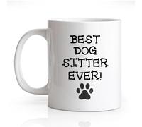 Tasse En Céramique La Meilleure Gardienne De Chiens Au Monde Idée Mug Colorées Tasses De Café Pour Boissons Femme Fête