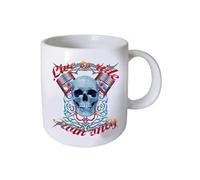 Tasse En Céramique Live To Ride Rouge By Cbk Rouge