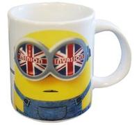 Tasse en céramique Lunettes à l'effigie des Minions JAUNE G