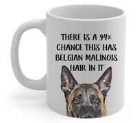 Tasse En Céramique Malinois Belge En Acajou Humour Mug Avec Poignée Mugs Café Pour Fête Eau Partenaire