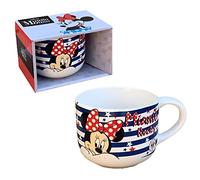Tasse en céramique, Minnie Disney, tasse large jumbo, 380 ml, en boîte