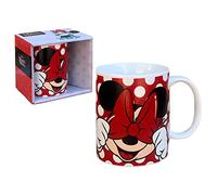 Tasse en céramique, Minnie Disney, tasse tasse 350 ml, en boîte