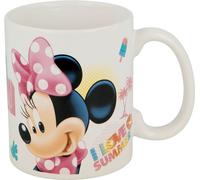 Tasse en céramique Mouse | Minnie Mouse | 325 ml | Tasse à anse Boîte cadeau