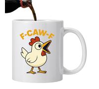 Tasse En Céramique | Mug En Céramique 325 Ml À Thème Poulet Drôle - Mug Coq Pour Chocolat Chaud Et Lait,Pour Café Thé Lait Chocolat Chaud Cadeau Anniversaire Pour Hommes Et