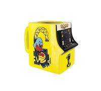 Tasse en céramique multicolore en forme de Pac Man, 14 x 8 x 11 cm