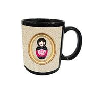 Mug Noir Poupee Russe Pois By Cbk Noir