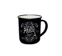 Tasse en céramique Paris Vin de France - H. 9 cm - D. 8 cm