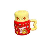 Tasse en céramique personnalisée à haute température de 400 ml pour la maison, ustensiles de boisson rétro exquis, devenez riche