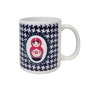 Mug Poupee Russe Pied De Poule By Cbk Multicolore