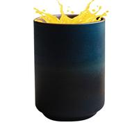 Tasse en céramique pour eau - pour boissons chaudes avec intérieur en argile | Tasse à lait avec dégradé - Pour jus, cocktail, maison, table de salle à manger, cappuccino, thé, lait et vin