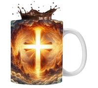 Tasse en céramique pour le lait, tasse d'eau en céramique | Modèle de café effet soleil, tasse de boisson en céramique pour une bonne performance de conservation de la chaleur du thé
