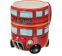 Tasse en céramique Puckator London Red Routemaster Bus, thé, café, boissons chaudes, coffret cadeau