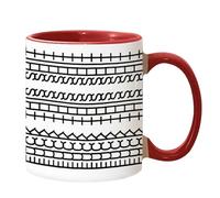 Tasse en céramique qui passe au micro-ondes - Tasse fantaisie de cuisine, tasses à chocolat chaud avec design de chaleur sûre, tasse à boire pour jus, tasse à boire, tasse décorative pour la maison