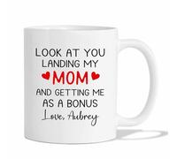 Tasse en Céramique Regarde-Toi, Tu As Séduit Ma Mère Tasse À Café Humoristique Café Tasses Rigolo Tasses en Porcelaine pour Bureau Famille Cadeauxs 330 ML