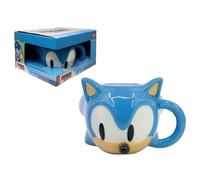 Tasse en céramique Sonic 3D modèle mug 355 ml personnage en trois dimensions bol de petit déjeuner pour enfants à collectionner