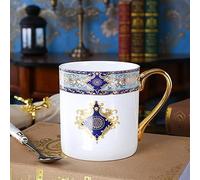 Tasse En Céramique Tasse À Café Porcelaine Verre Verre Tasse À Thé En Porcelaine Baroque Vintage Cadeau D'anniversaire Café 500ml Cadeau D'anniversaire Décor À La Maison.[G769]