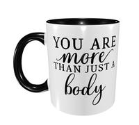 Tasse en Céramique Tu ES Bien Plus qu'un Simple Corps Élégants Cadeau d'anniversaire Mug Pratiques Saint Valentin Tasses À Café 11Oz