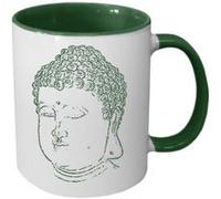 Tasse en céramique verte Bouddha by Cbkreation