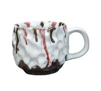 Tasse en cristal naturel - Tasse à café en céramique, tasse à thé unique inspirée du cristal 260 ml | Tasse à thé fantaisie en pierre avec poignée, pièce maîtresse décorative pour café, thé, cacao