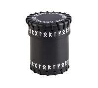 Tasse en cuir noir runique Q Workshop - LatestBuy